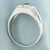 Amethyst and Diamond Ring in 10k White Gold