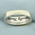 Mens Diagonal Set Diamond Two Tone Wedding Band Ring in 14k White and Yellow Gold