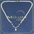 Mikura Pearl and Diamond Necklace in 18k Yellow Gold
