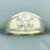 Diamond Solitaire Ring in 14k White Gold