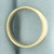 Unique Two Tone Wedding Band Ring in 14k Yellow and White Gold