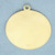 Happy 25 Anniversary Medallion Pendant or Charm in 14k Yellow Gold