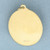 World's Greatest 3-D Dice Pendant or Charm in 14k Yellow Gold