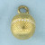 Designer Ray Griffiths Diamond Crownwork Ball Pendant in 18k Yellow Gold