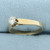 Cathedral Set Diamond Solitaire Engagement Ring in 14k Yellow Gold