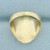 Antique Monogram Signet Ring in 10k Yellow Gold