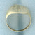 Antique Monogram Signet Ring in 10k Yellow Gold