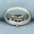 Multi Gemstone and Diamond Ring in 10k White Gold