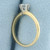 Almost 1/2ct Solitaire Diamond Engagement Ring in 14k Yellow Gold