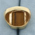 Mens Vintage Carved Tiger's Eye Cameo Ring in 14k Yellow Gold