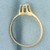 Antique Old European Diamond Buttercup Solitaire Engagement Ring in 14k Yellow Gold