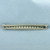 Antique Seed Pearl Pin in 10k White Gold