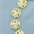 Diamond Cut Sand Dollar Bracelet in 14k Yellow Gold