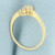 Diamond Ring Enhancer Jacket in 14k Yellow Gold
