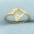 Diamond Ring Enhancer Jacket in 14k Yellow Gold