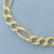 Italian Figaro Link Bracelet in 14k Yellow Gold