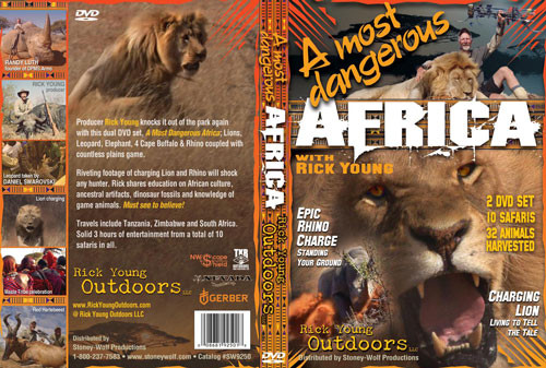 A Most Dangerous Africa - DVD - Rick Young Outdoors - Ultralight
