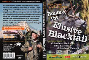 Hunting The Elusive Blacktail Deer DVD Sleeve