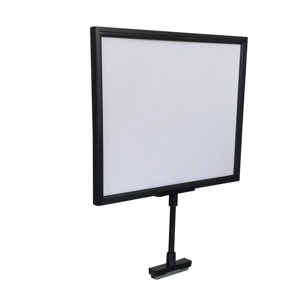 Handheld Sign Stand Holder Sign Stands for Display Metal Square - Silver -  16 x 8 - Bed Bath & Beyond - 37830014