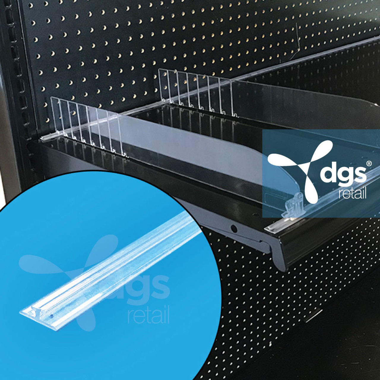 Gondola Shelving Fencing and Dividers Shelf Management DGS Retail