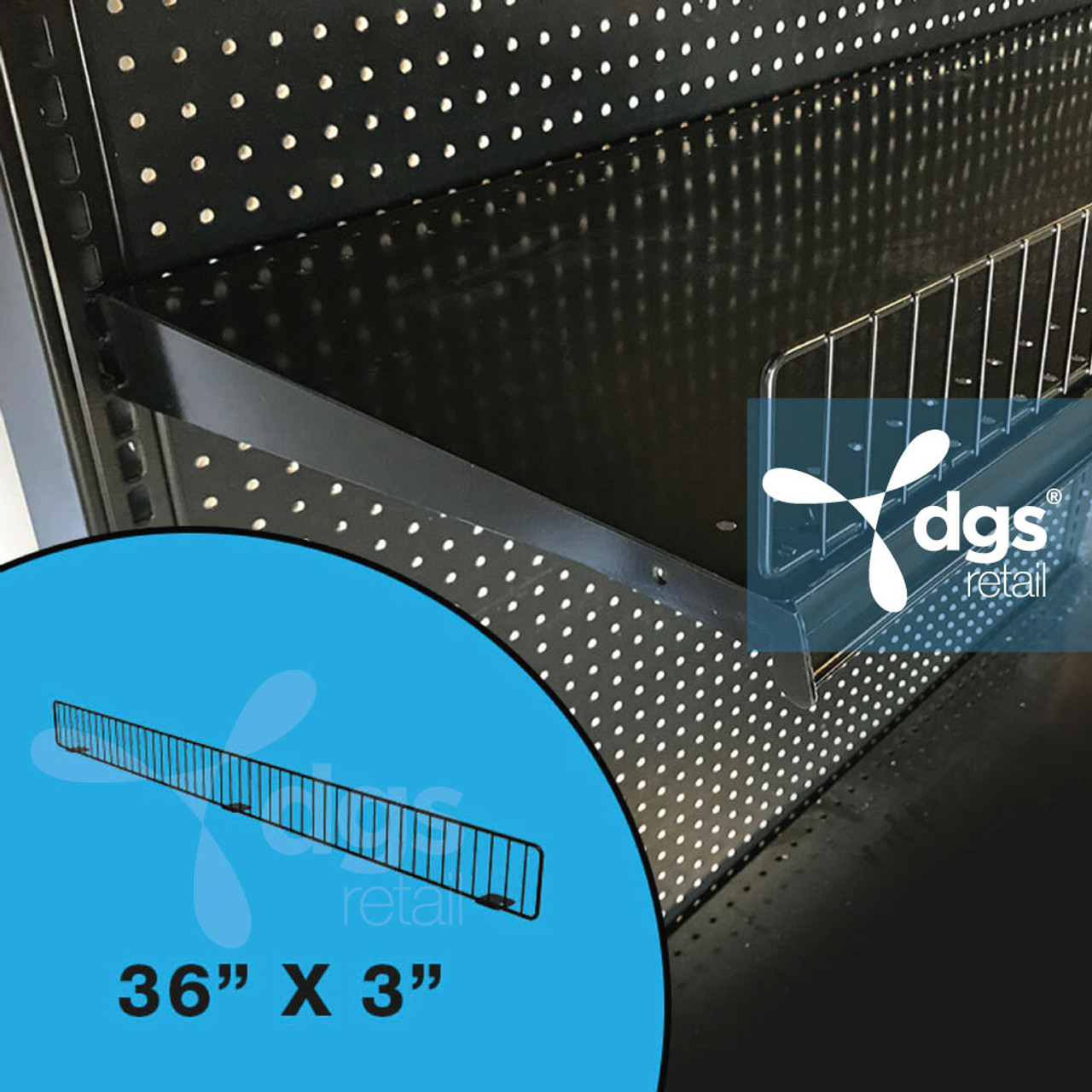 Gondola Shelf Wire Fence Wire Shelf Fence DGS Retail