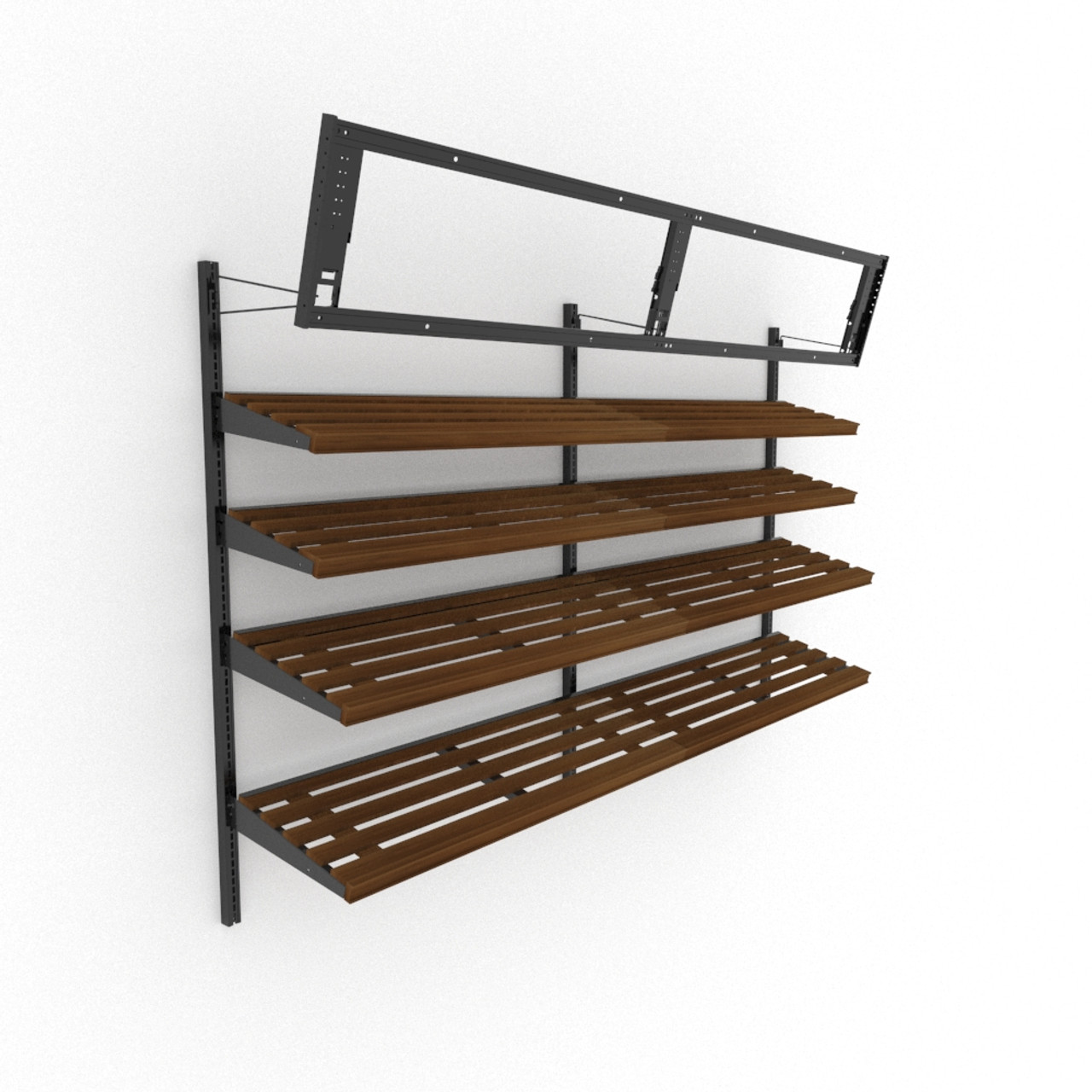 wall shelf for shoe/wall display shelves