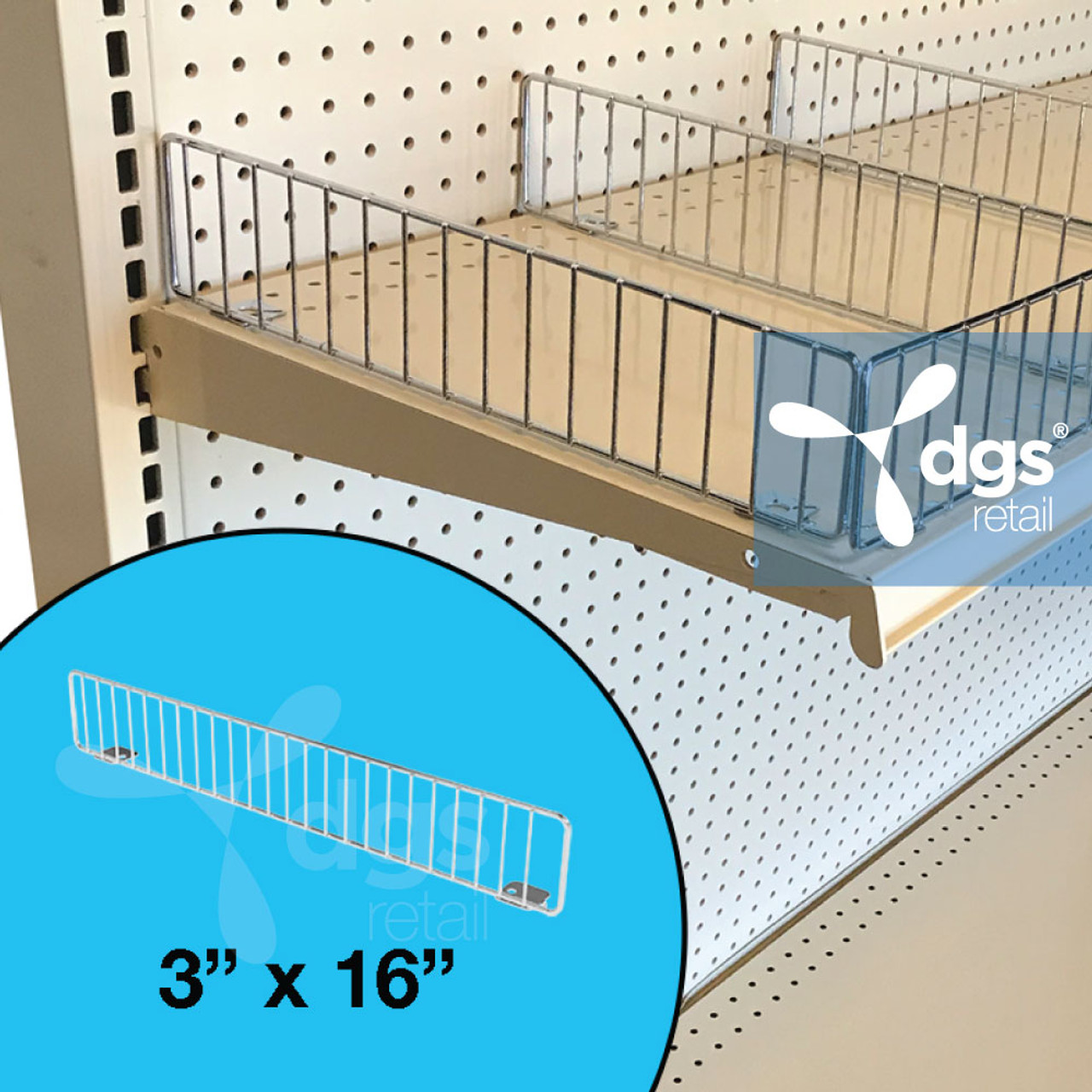 Gondola Shelving Accessories Lozier & Madix DGS Retail