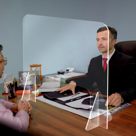 Commercial Sneeze Guards For Desks & Counters DGS Retail