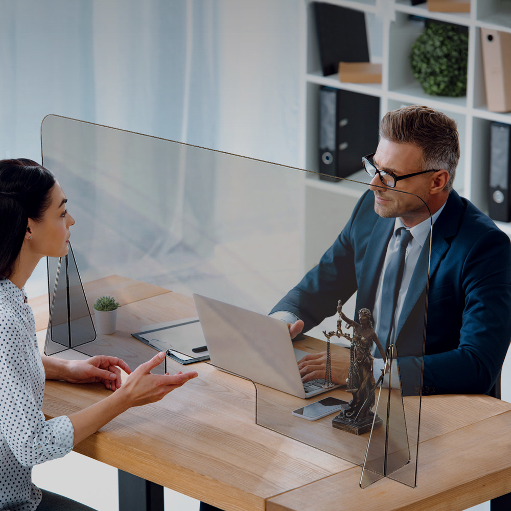 Commercial Sneeze Guards For Counters & Desks DGS Retail