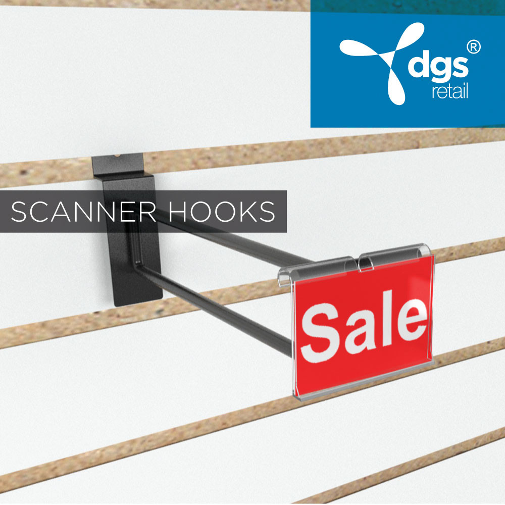 SlatSecure Slatwall Precision Pegs The Ultimate Black Brilliance for Modern Retail Displays