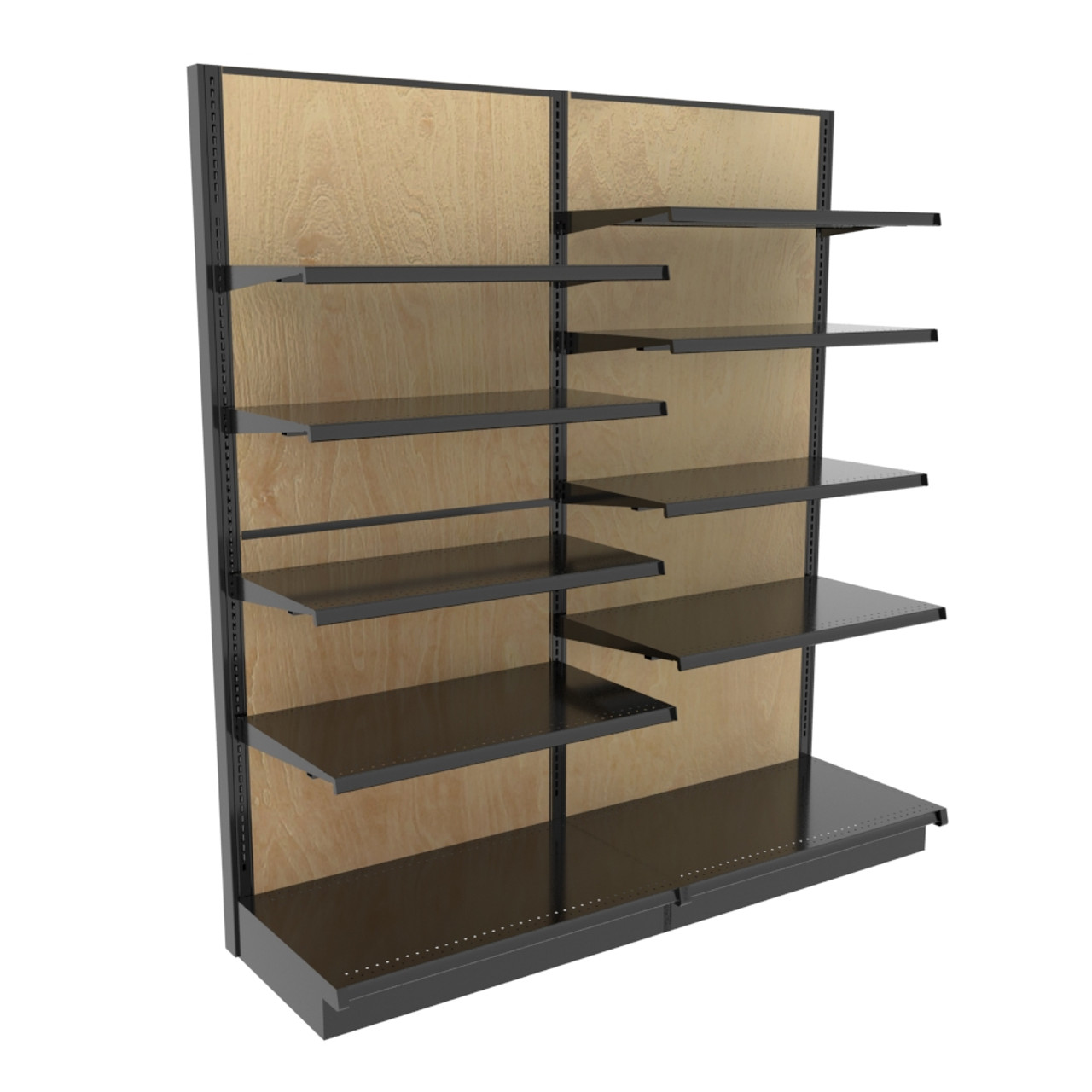 Wooden Store Shelving Unit With 10 Shelves | Holds 4200 Lbs | DGS 