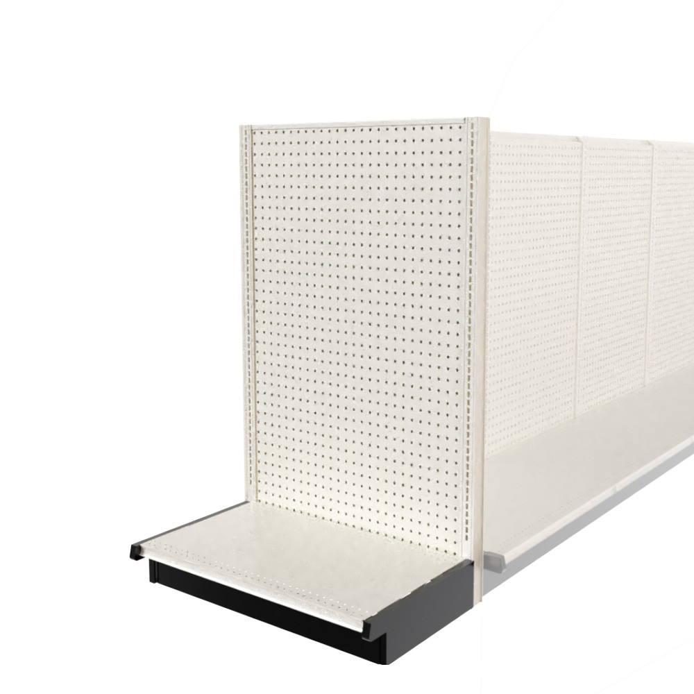 Lozier Shelving End Cap Display, Platinum 36W 60H 22D DGS Retail
