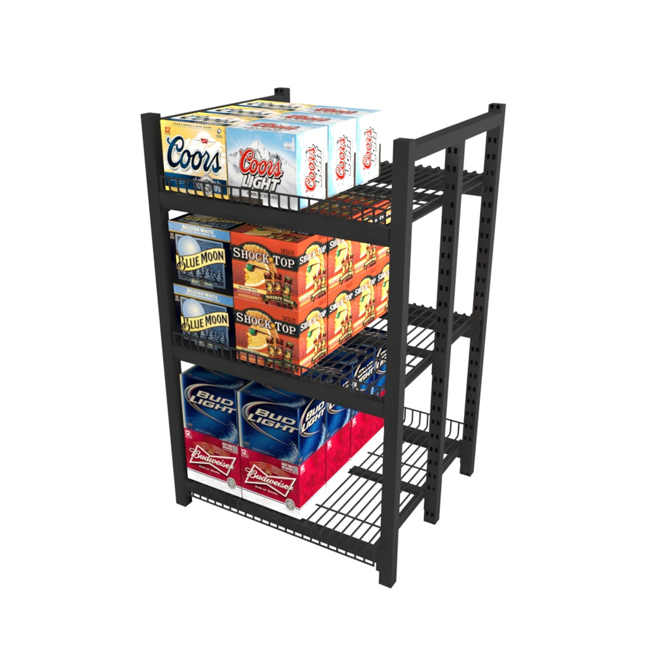 Commercial Walk In Cooler Beer Cave Shelves On Sale