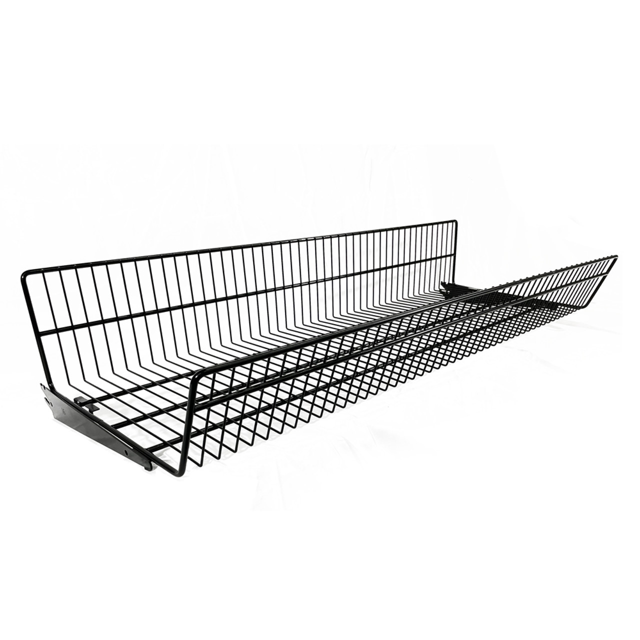 Wire shop basket shelves