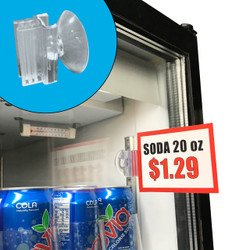 Suction Cup Sign Holders | For Windows & Glass Doors | DGS Retail
