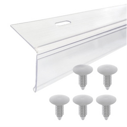 plastic l type adhesive shelf bracket