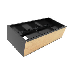 StackVino Essential 36" Wooden Wine Display - Retail Crate Box System