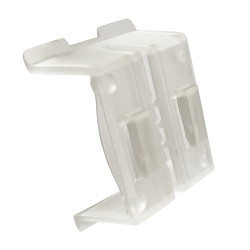 Magnetic Clip Holder - White/Clear - Rapesco Worldwide