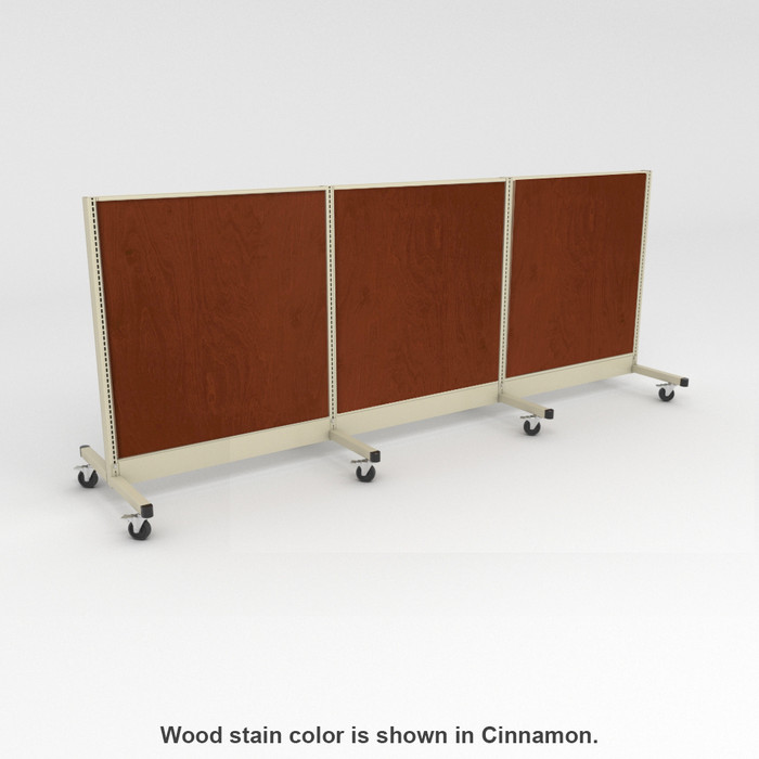 Wood Mobile Gondolas Island Displays DGS Retail