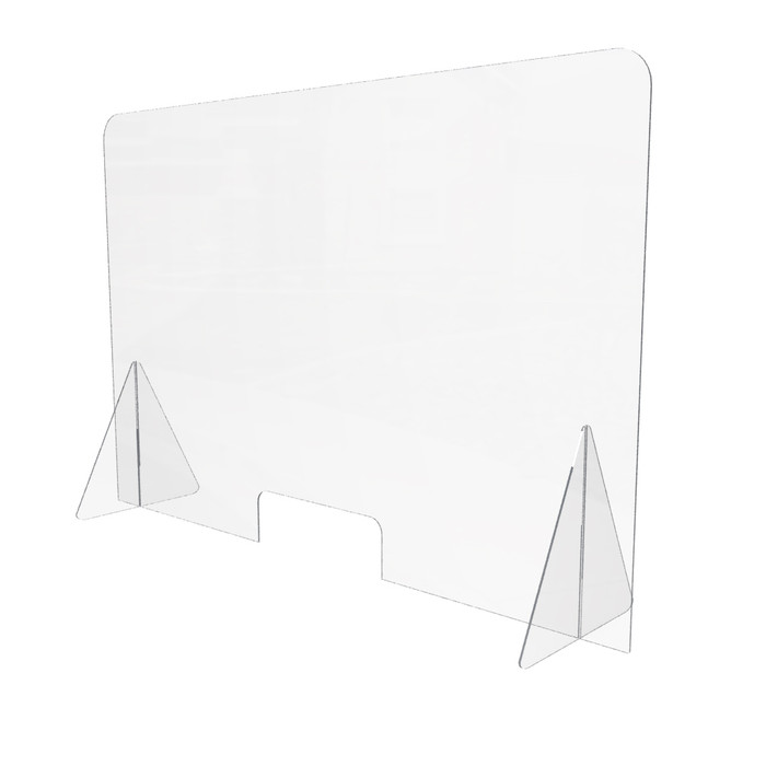 Large Commercial Sneeze Guards For Counters & Desks DGS Retail
