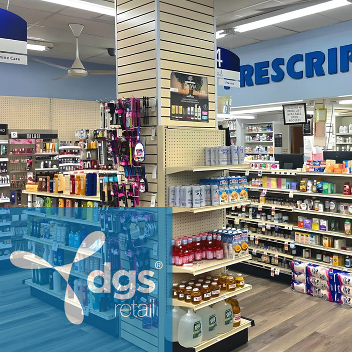 Display Up To 4200 Lbs, Lozier Island Gondola With 16 Shelves DGS Retail