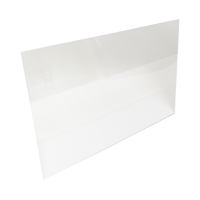 Plastic Shelf Talker Sign Holders Price Channel 3.5" x 5.5"W DGS Retail