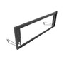 plastic sign holder frame for gondola shelving topper header signs at retail stores