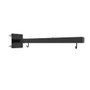 Heavy Duty Retail Aisle Sign Holder For Walls, Adjustable Length