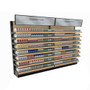 WoodMax Cigarette Display Rack 16 Shelves, Adjustable Spring Pushers 96W 60H