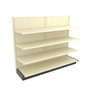 Lozier Wall Gondola Shelving Unit with 8 Shelves 72W 60H 19D