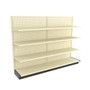 Lozier Wall Gondola Shelving Unit with 8 Shelves 96W 72H 19D