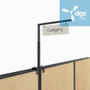 Heavy Duty Aisle Sign Holder For Gondola And Coolers, Adjustable