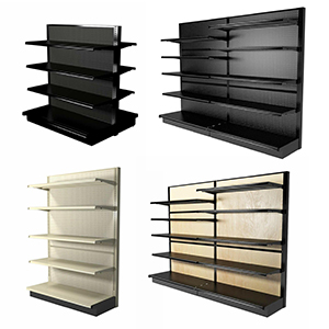 Rolling Gondola Shelving Unit For Impulse Rack Sales