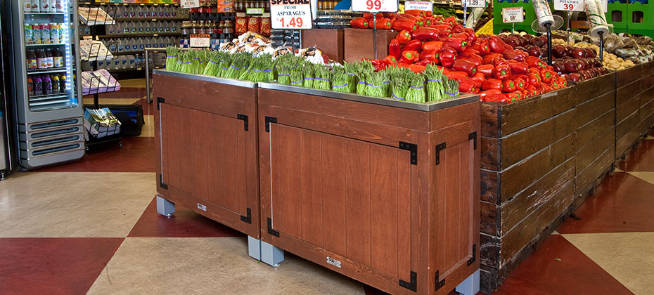 Fresh Produce Bins and Displays